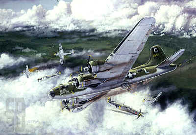B-17&ME-109s.jpg (130891 bytes)