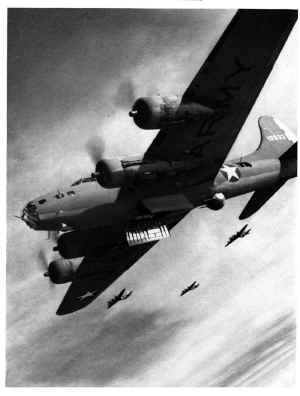 B-17bombrundive.jpg (177567 bytes)